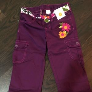 BNWT - Gymboree Girls Capri -Size 7